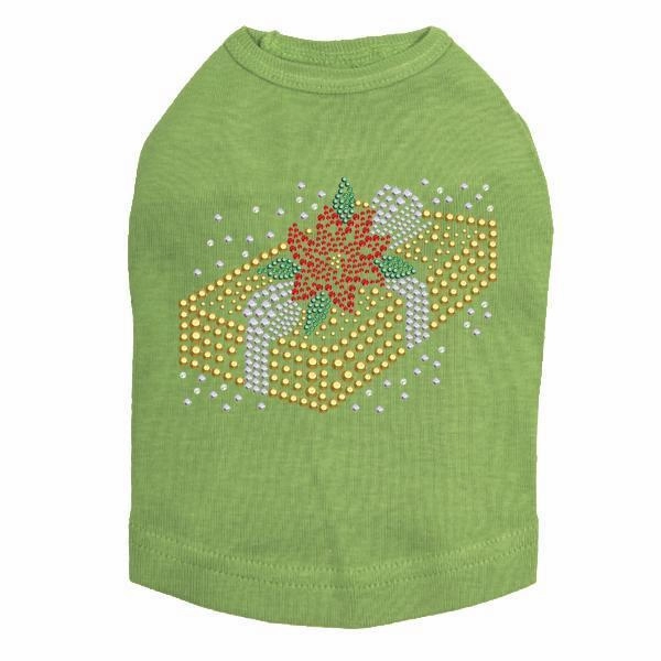Xmas Gift Rhinestone Dog Tank