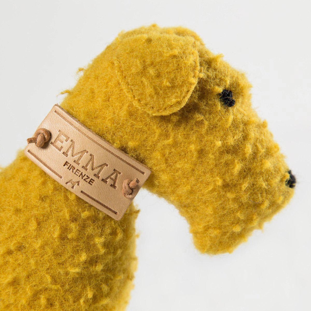 Yellow Fausta Dog Toy