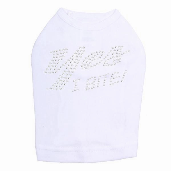 Yes I Bite Rhinestone Dog Tank