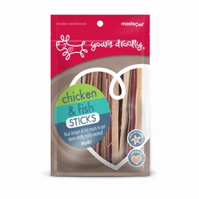 Yours Droolly - Chicken & Fish Sticks Dog Treat (100g)