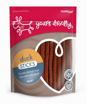 Yours Droolly - Duck Sticks Dog Treat (500g)