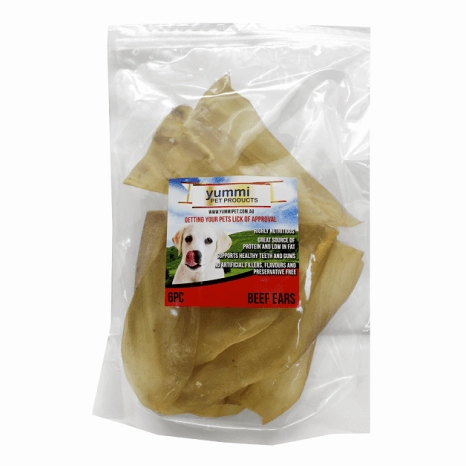 Yummi Beef Ears Dog Treat