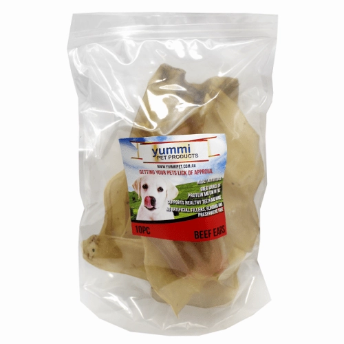 Yummi Beef Ears Dog Treat