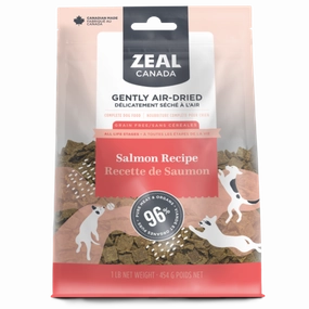 Zeal Canada Gently Air-Dried Salmon Recipe for Dogs 454g