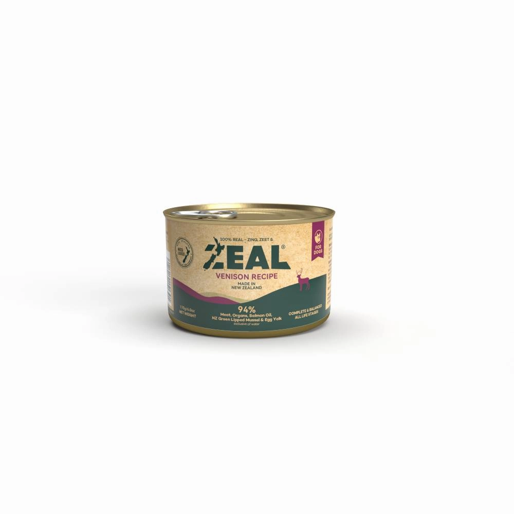 Zeal Dog New Zealand Venison Recipe 170g