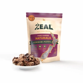 Zeal Free Range Naturals Venison Puffs 85g