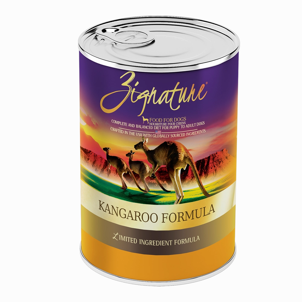 Zignature Dog Canned Food Kangaroo Formula 13oz