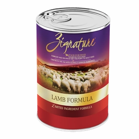 Zignature Dog Canned Food Lamb Formula 13oz