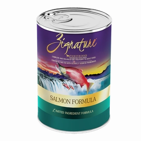 Zignature Dog Canned Food Salmon Formula 13oz