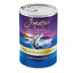 Zignature Dog Canned Food Trout & Salmon Formula 13oz