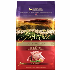 Zignature Dog Lamb Formula 12.5lb