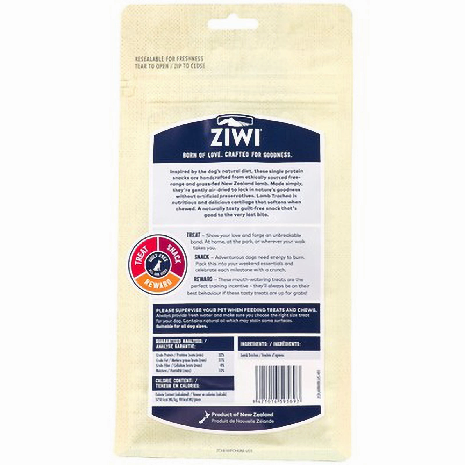 Ziwi Lamb Trachea Chews Dog Treat