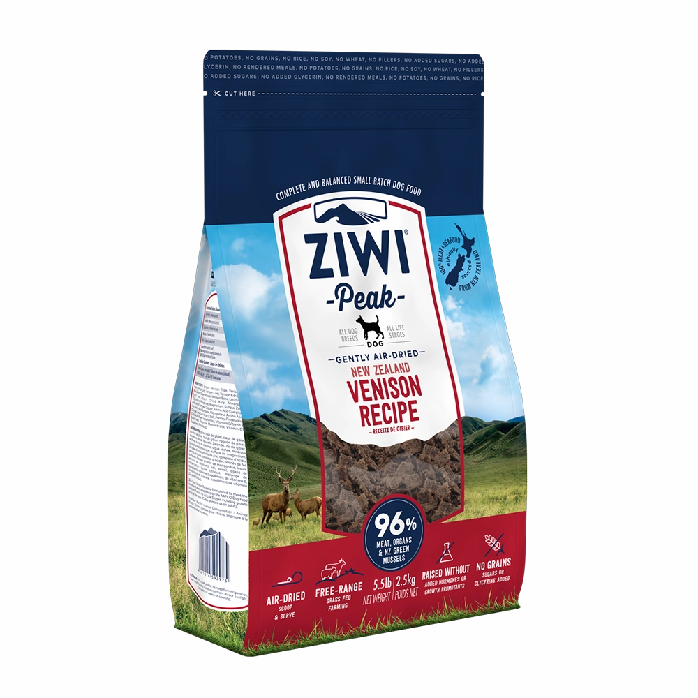 Ziwi Peak Dog Air-Dried Venison 2.5kg