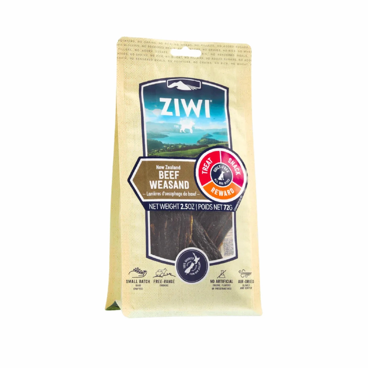 ZiwiPeak Oral Healthcare Chews - Beef Weasand 72g