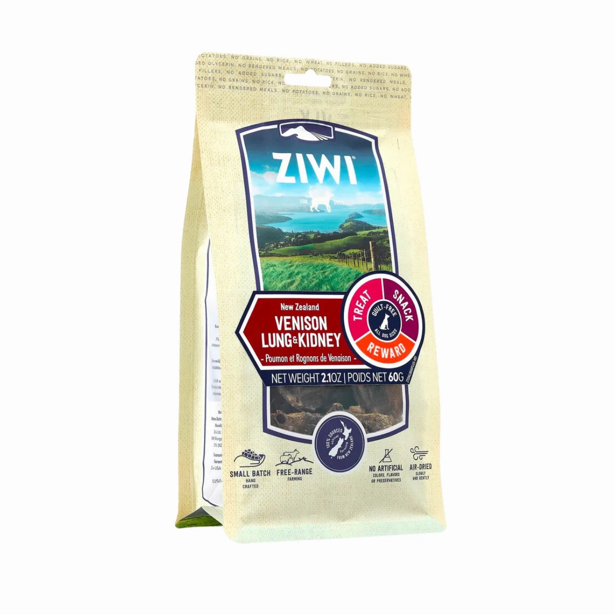 ZiwiPeak Oral Healthcare Chews - Venison Lung & Kidney 60g